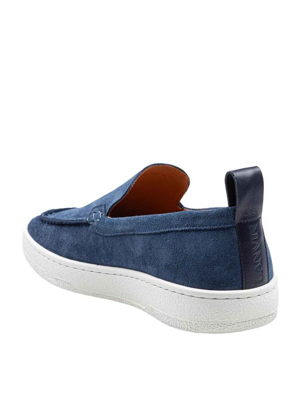 Mocassins - Bleu Foncé shop online: LANVIN