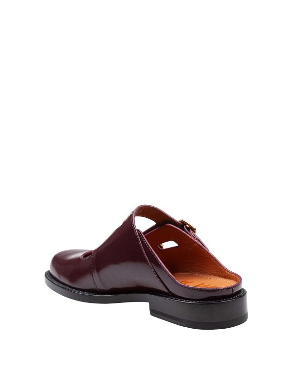 ローファー - ダークレッド shop online: Marni