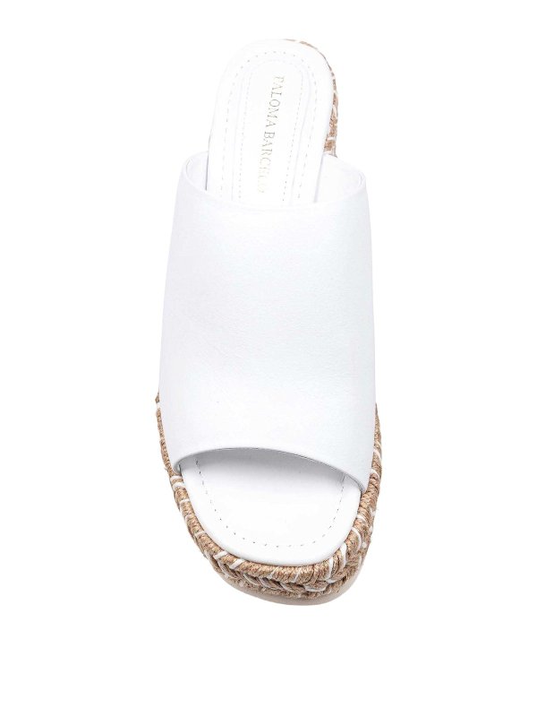 Paloma Barcelò: sandals online - Paloma Slide Slide in leather