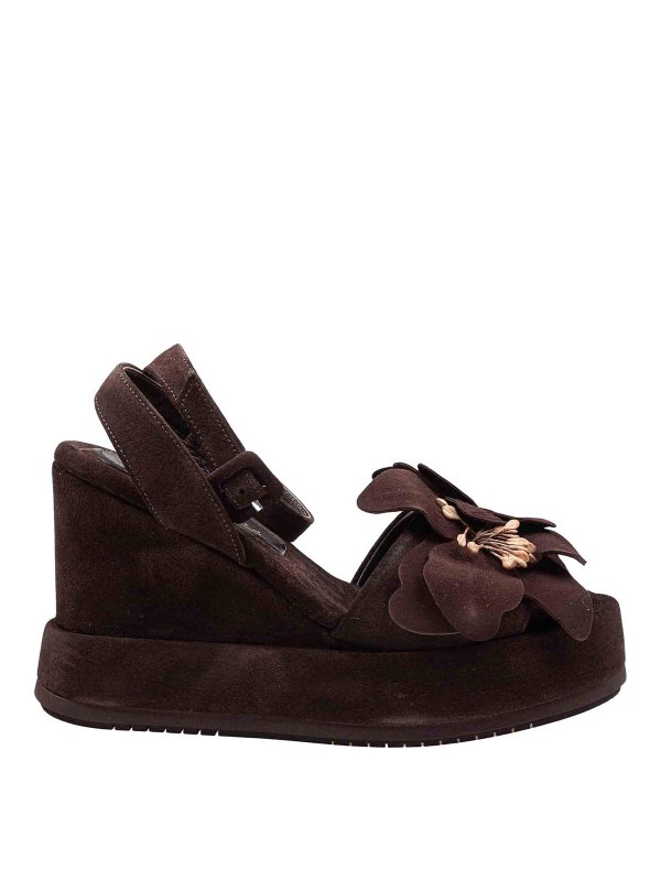 Paloma Barcelò: sandals - Paloma Barcelo Sandalo Rita in suede