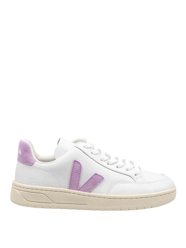 VEJA: sneakers - Sneakers V-12 In Pelle