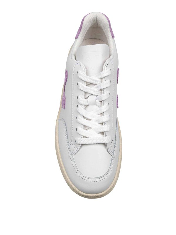VEJA: sneakers online - Sneakers V-12 In Pelle