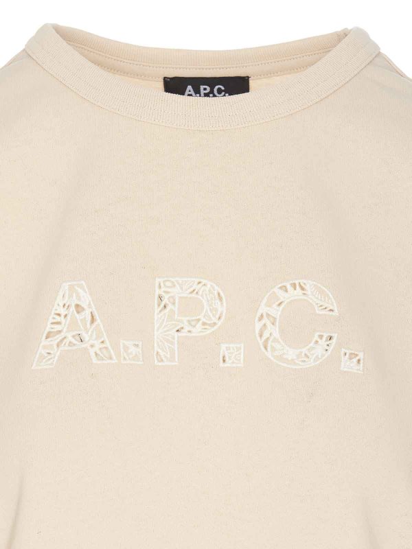 T-Shirt - Beige shop online: A.P.C.