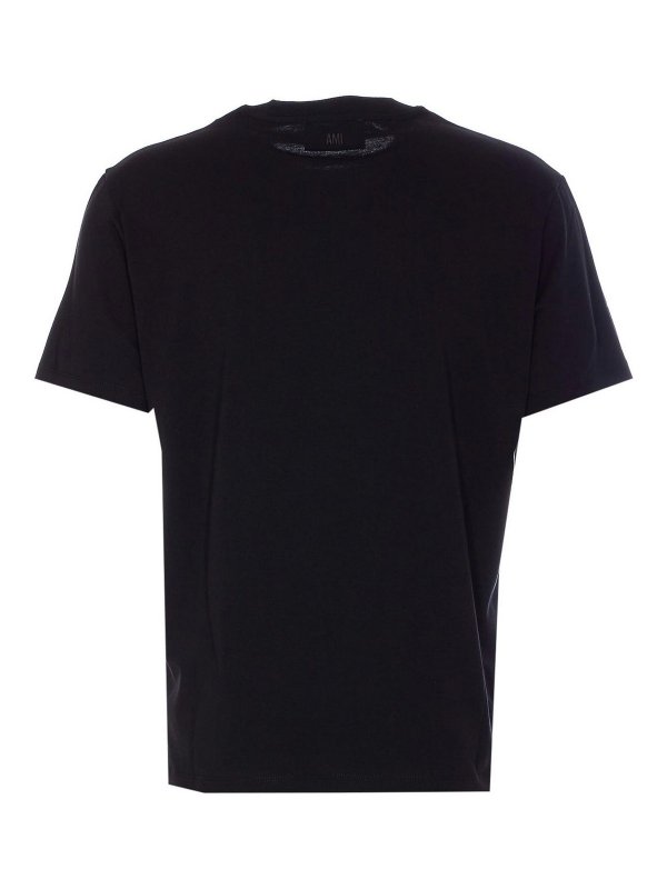 AMI PARIS: T-shirts online - T-Shirt - Noir