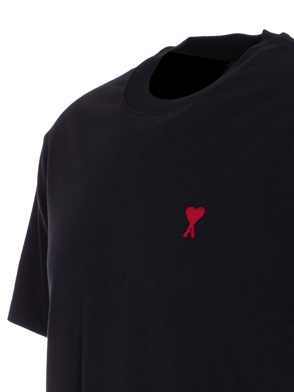 The Best Shops AMI PARIS: T-shirts - T-Shirt - Noir