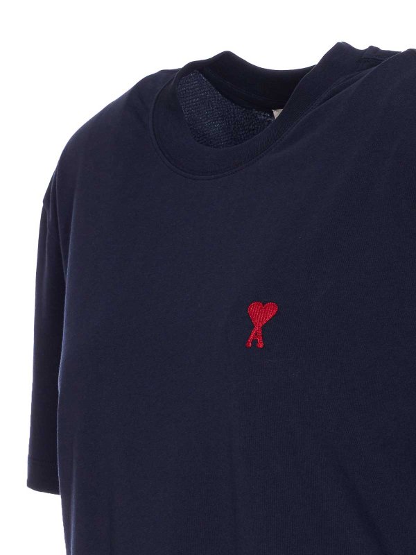 The Best Shops AMI PARIS: t-shirts - Ami De Coeur Classic T-Shirt