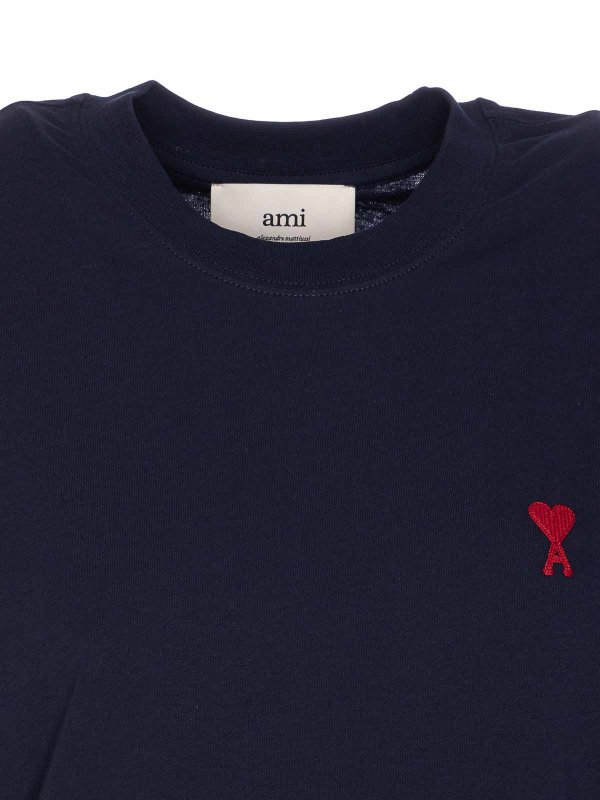 Ami De Coeur Classic T-Shirt shop online: AMI PARIS