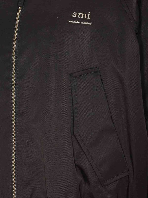 The Best Shops AMI PARIS: Bombers - Bomber - Noir