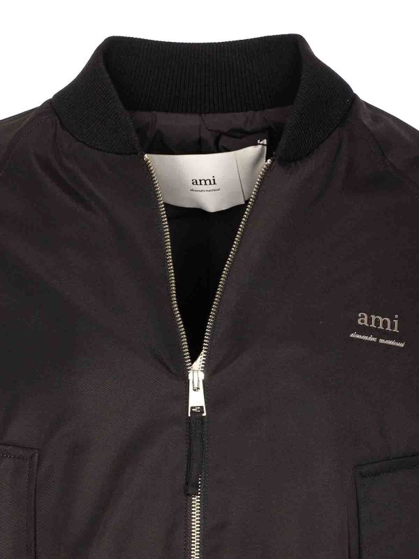 Bomber - Noir shop online: AMI PARIS