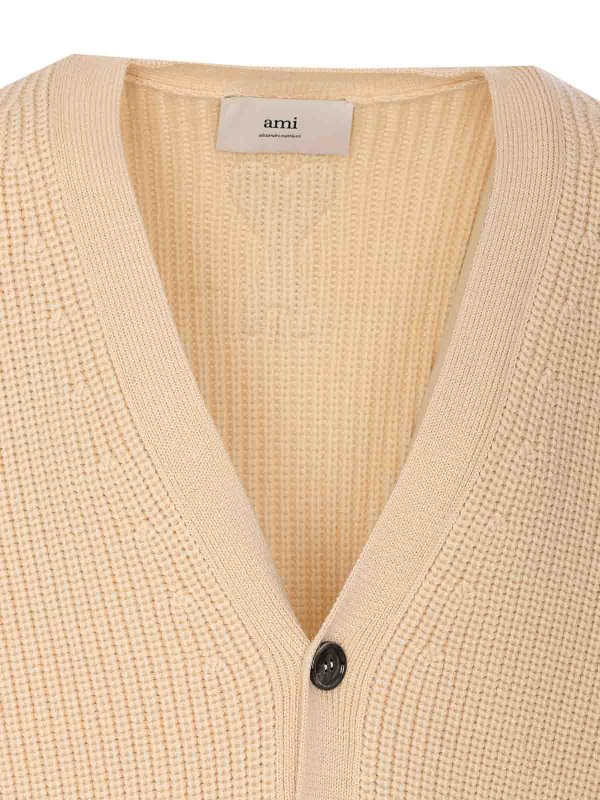 AMI PARIS: カーディガン online - カーディガン - 白