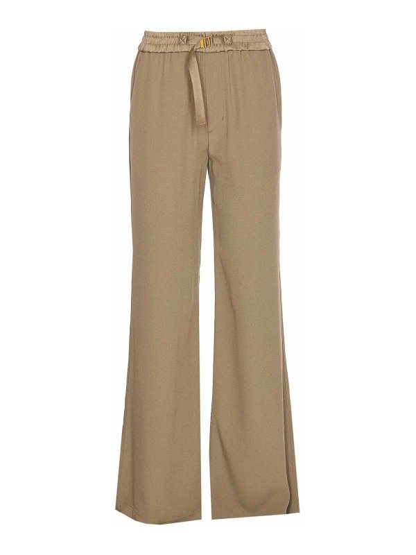 AMI PARIS: casual trousers - Flare Pants