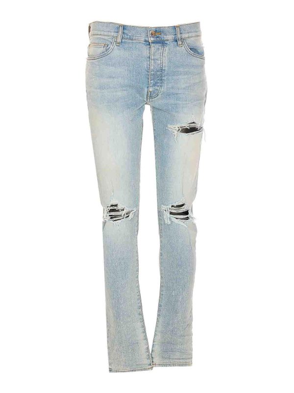 AMIRI: ブーツカットジーンズ - ブーツカットジーンズ - ブルー