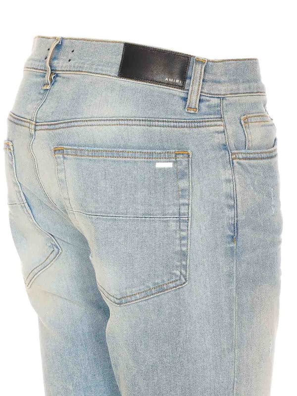 The Best Shops AMIRI: ブーツカットジーンズ - ブーツカットジーンズ - ブルー