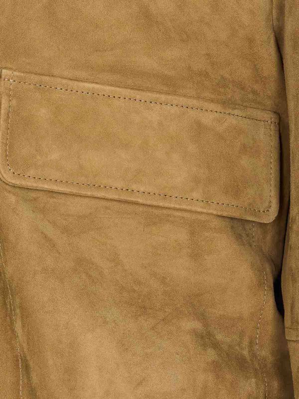 The Best Shops ARMA: Lederjacken - Casualjacke - Grün