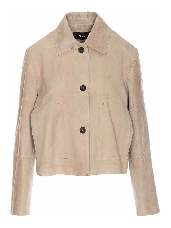 ARMA: カジュアルジャケット - カジュアルジャケット - ベージュ