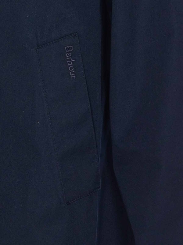 The Best Shops BARBOUR: casual jackets - Blue Rokig Jacket