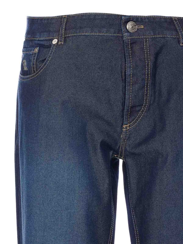 Jean Bootcut - Bleu shop online: BRUNELLO CUCINELLI