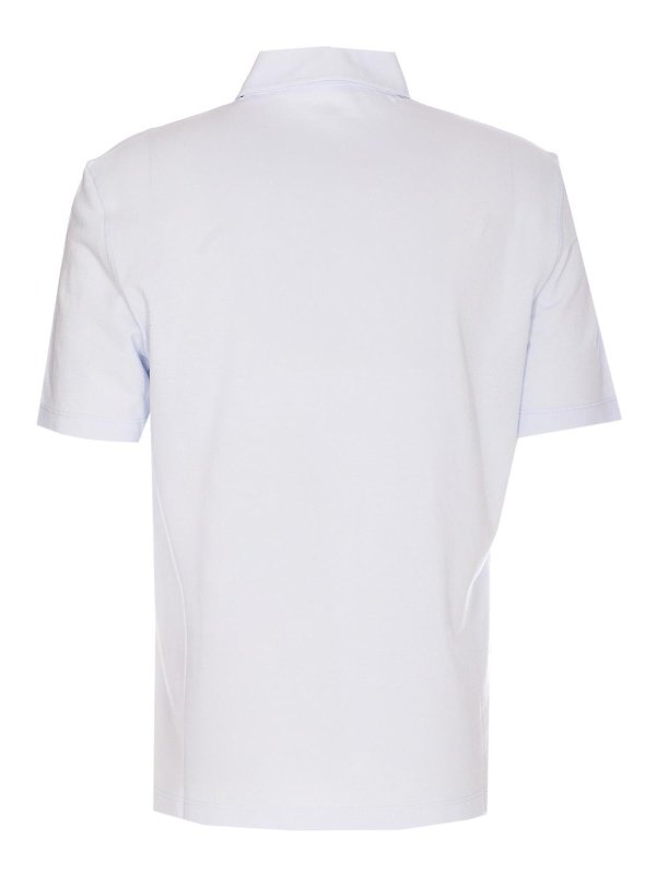 BRUNELLO CUCINELLI: polo shirts online - Light blue pole