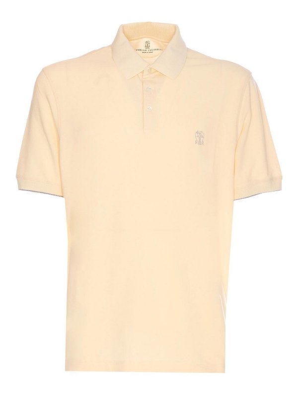 BRUNELLO CUCINELLI: Polos - Polo - Amarillo
