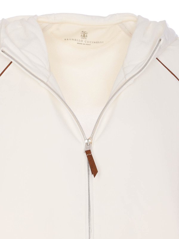Zipped Sweatshirt shop online: BRUNELLO CUCINELLI