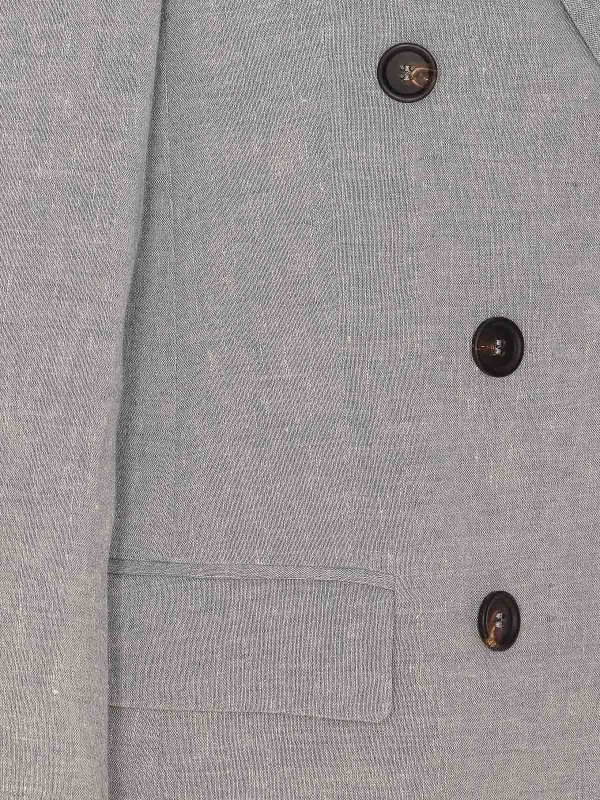 カジュアルジャケット - グレー shop online: BRUNELLO CUCINELLI