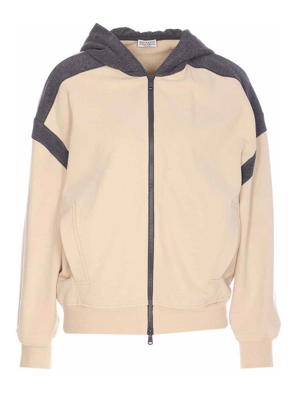 BRUNELLO CUCINELLI: cardigans - Zip Cardigan