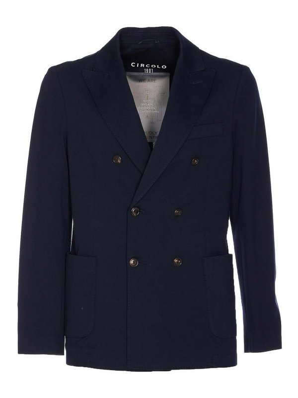 CIRCOLO 1901: Vestes de costume - Blazer - Bleu