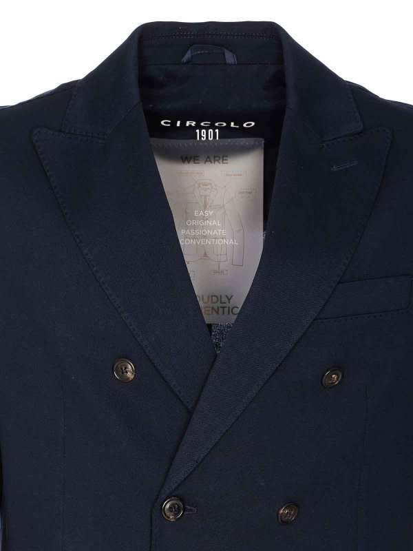Blazer - Bleu shop online: CIRCOLO 1901