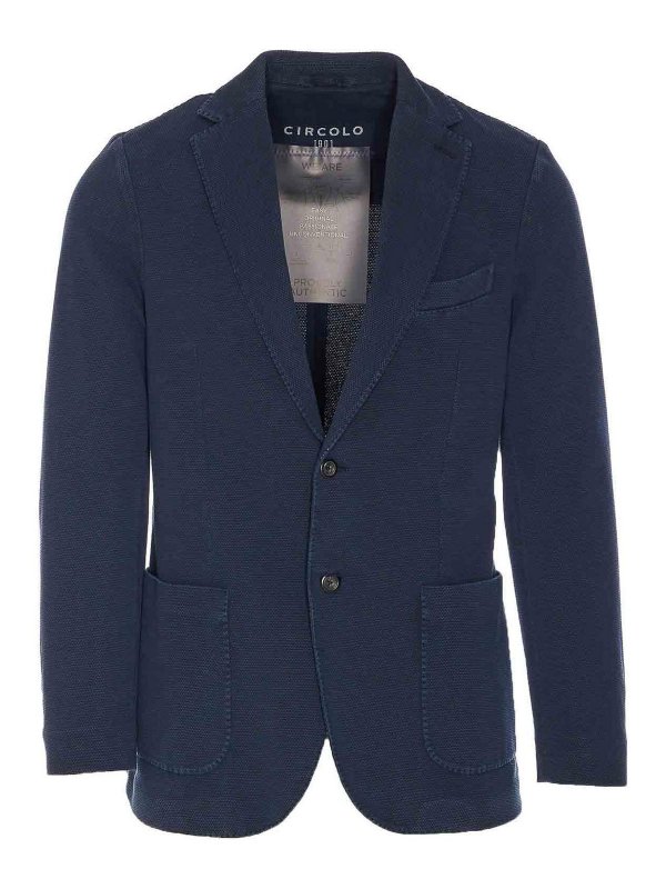 CIRCOLO 1901: カジュアルジャケット - カジュアルジャケット - ブルー