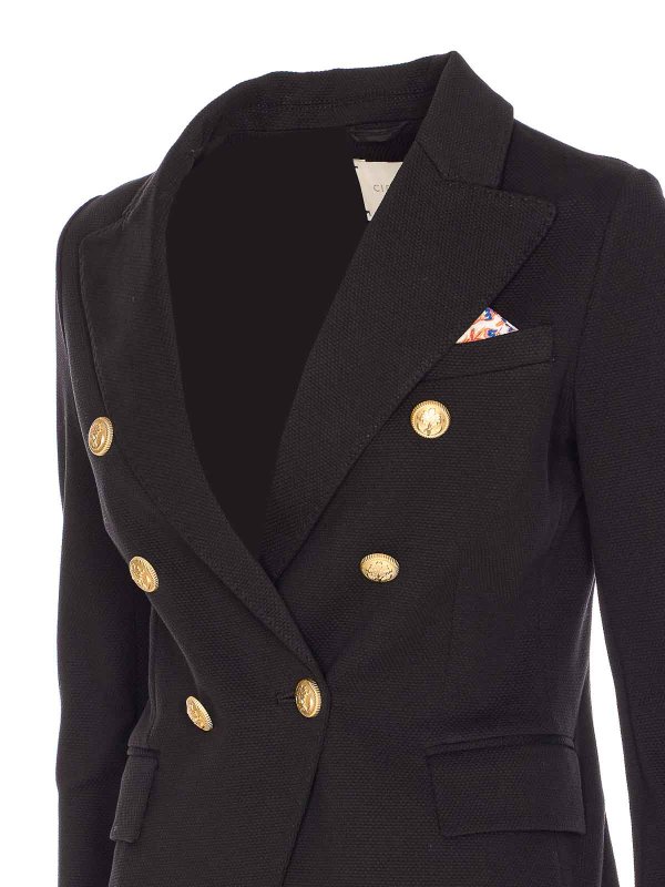 The Best Shops CIRCOLO 1901: blazers - Oxford Double Breasted Jacket