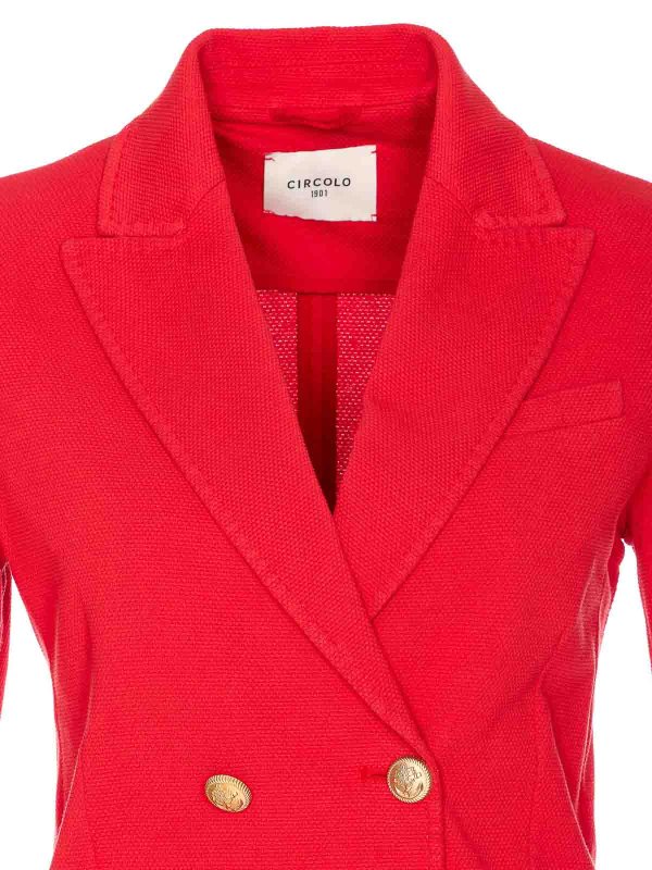 Oxford Double Breasted Jacket shop online: CIRCOLO 1901