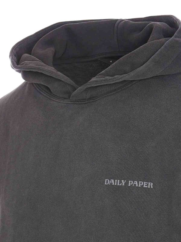 The Best Shops DAILY PAPER: Sweatshirts & Pulls - Sweat-Shirts - Noir