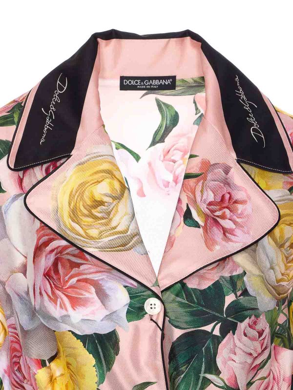 Camicia floreale shop online: DOLCE & GABBANA