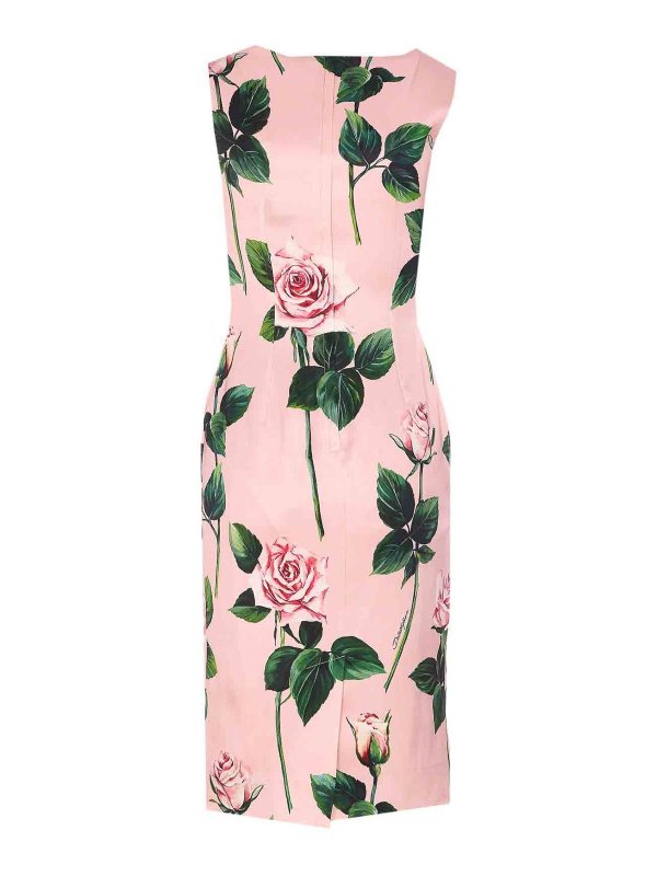 DOLCE & GABBANA: マキシドレス online - マキシドレス - ヌードカラー