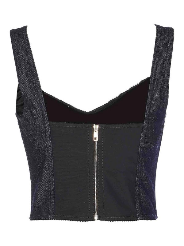 DOLCE & GABBANA: Tops und Tank Tops online - Top - Schwarz