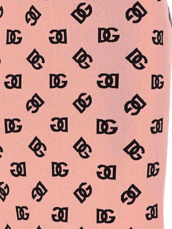 The Best Shops DOLCE & GABBANA: Knielange und Midi Röcke - Midirock - Nude