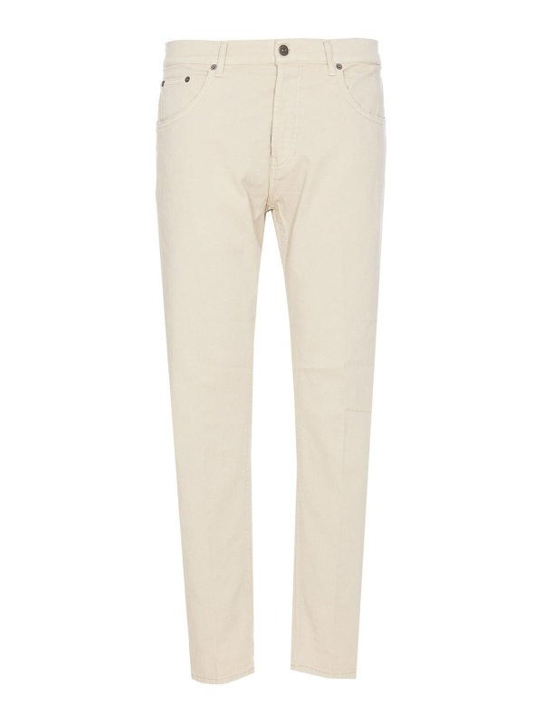 DONDUP: Bootcut - Bootcut Jeans - Beige