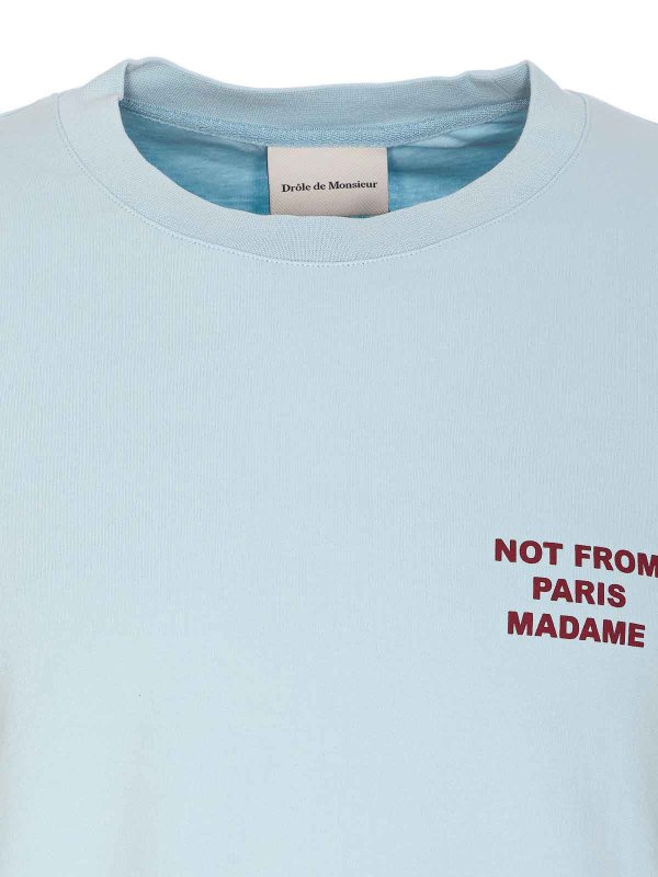 T-Shirt - Bleu shop online: DRÔLE DE MONSIEUR