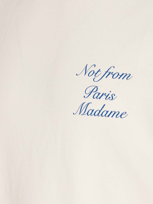 The Best Shops DRÔLE DE MONSIEUR: t-shirt - T-shirt corsiva slogan