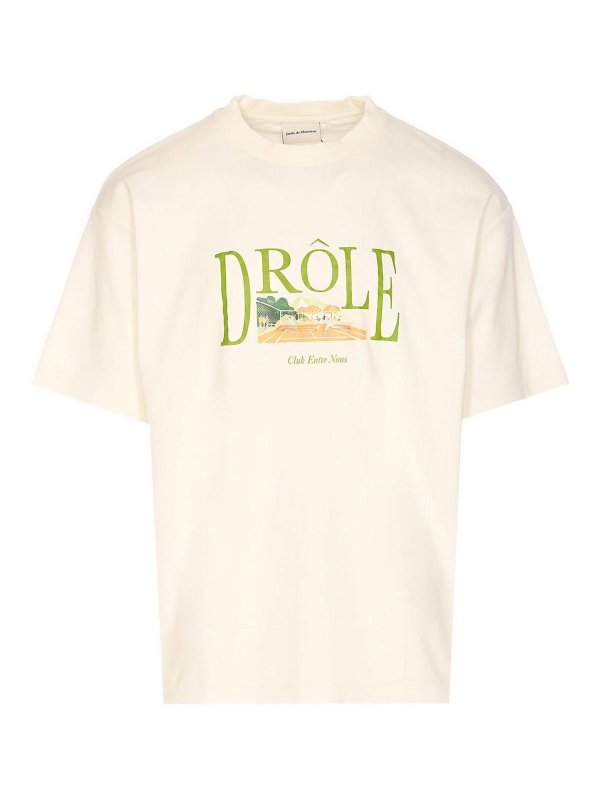DRÔLE DE MONSIEUR: T-shirts - T-Shirt - Weiß