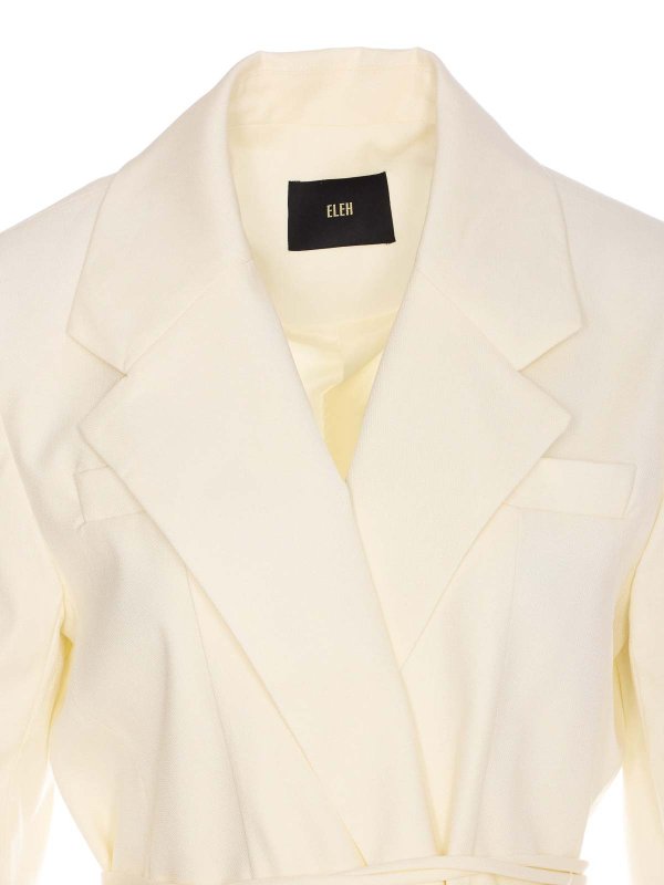 カジュアルジャケット - 白 shop online: ELEH