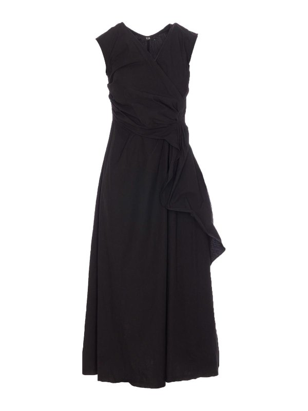 ELEH: Vestidos media pierna - Vestido Midi - Negro