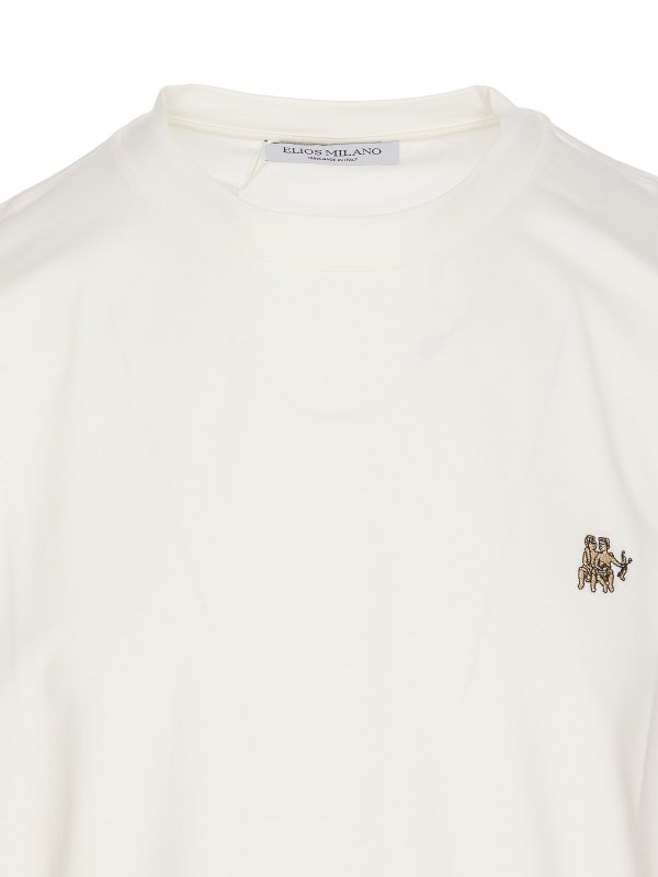 Tシャツ - 白 shop online: ELIOS