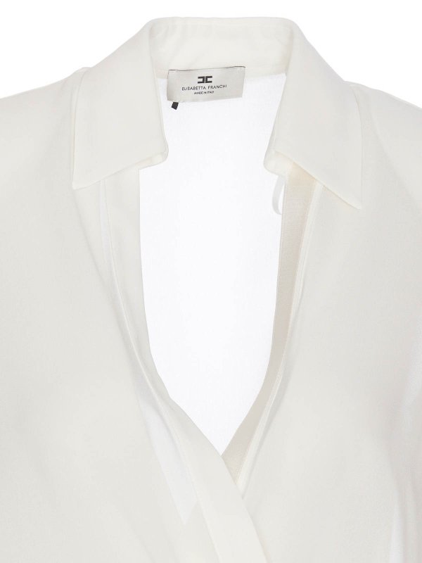 トップ/タンクトップ - 白 shop online: ELISABETTA FRANCHI