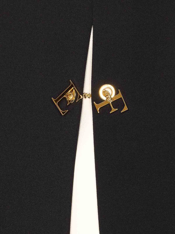 The Best Shops ELISABETTA FRANCHI: ミニスカート - 膝丈/ミディスカート - 黒