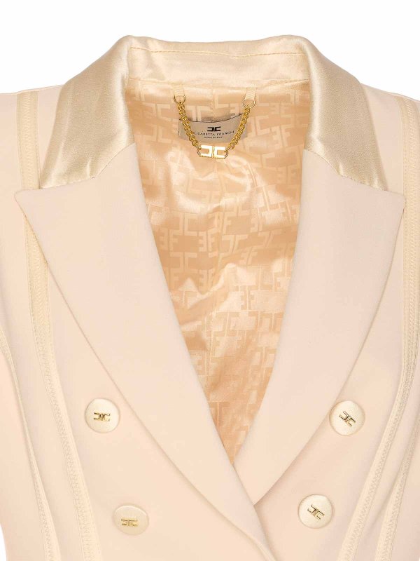 Blazer - Weiß shop online: ELISABETTA FRANCHI