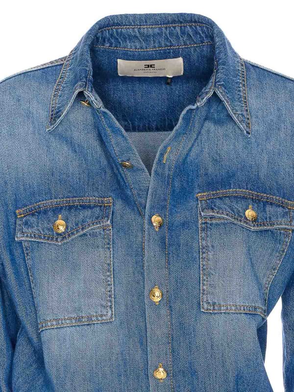 Denim Suit shop online: ELISABETTA FRANCHI