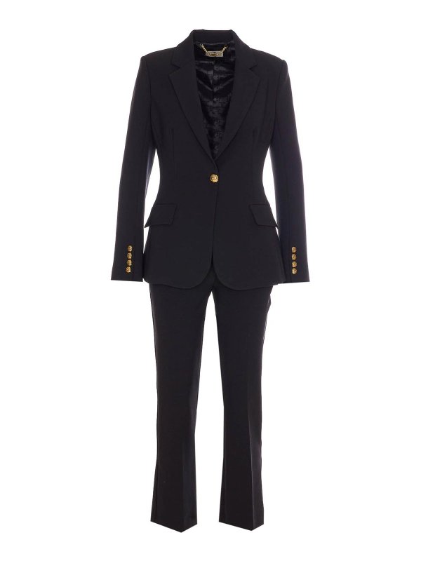 ELISABETTA FRANCHI: フォーマルスーツ - スーツ - 黒