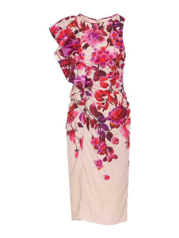 ESSENTIEL ANTWERP: knee length dresses - Hayleigh Asymmetrical Dress