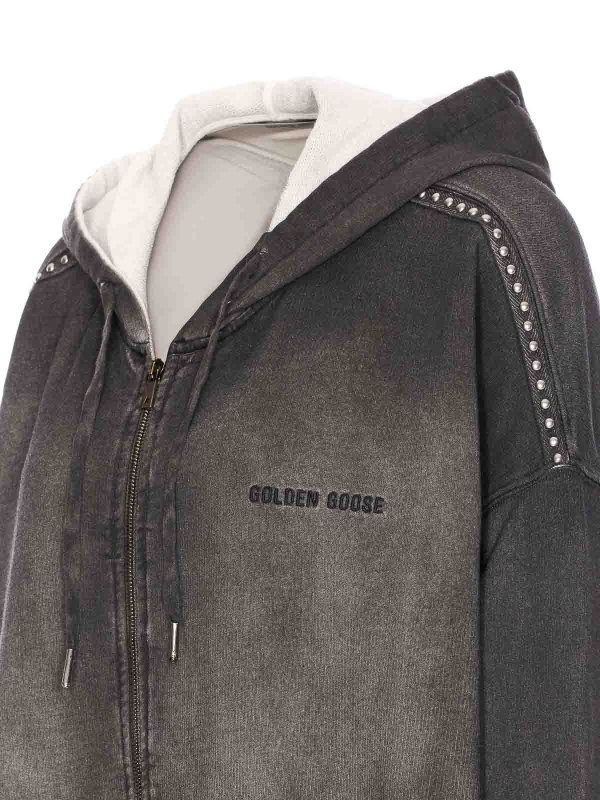 The Best Shops GOLDEN GOOSE: スウェット＆セーター - スウェットシャツ/セーター - グレー